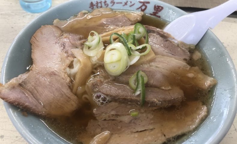 東北道で滑ったら 佐野ラーメン 万里 で立ち寄りラーメン 雪バカ日誌